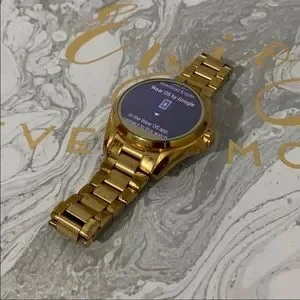 Micheal Kors Smartwatch (comes with additional 5 bands) Gen 5 Lexington Gold-Tone Smartwatch Gift Set | Michael Kors  main image 3